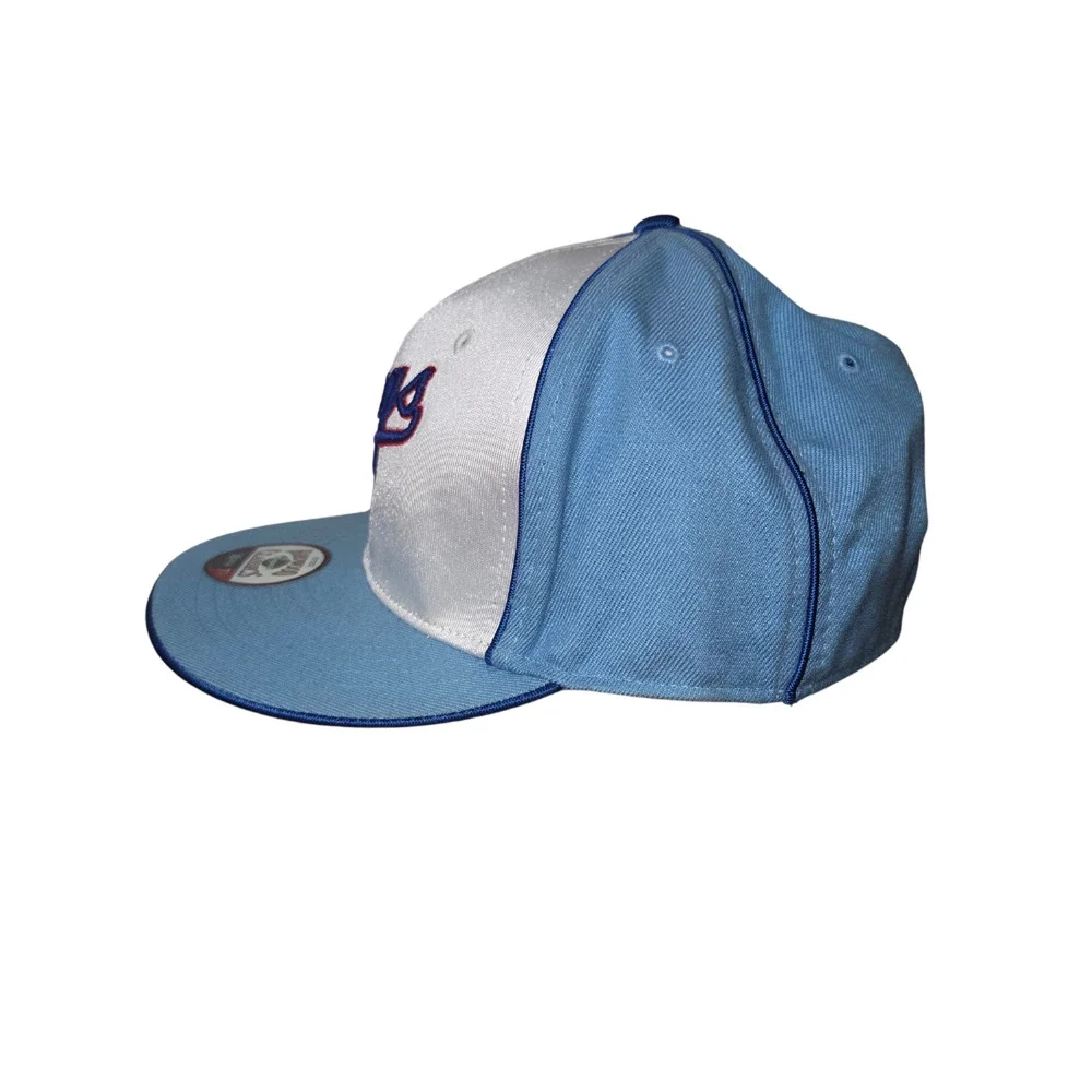 NBA Sacramento Kings Hardwood Classics Fitted Cap Mens M 7 1/4 Blue White Hat